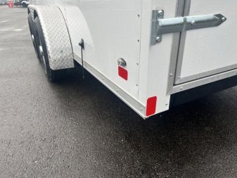 New GANS716TA2 CARGO MATE 7' X 16' ENCLOSED CARGO TRAILER W/ DOUBLE REAR DOORS & SIDE DOOR