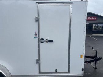 New GANS716TA2 CARGO MATE 7' X 16' ENCLOSED CARGO TRAILER W/ DOUBLE REAR DOORS & SIDE DOOR