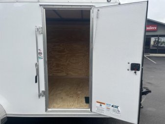 New GANS716TA2 CARGO MATE 7' X 16' ENCLOSED CARGO TRAILER W/ DOUBLE REAR DOORS & SIDE DOOR