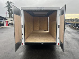 New GANS716TA2 CARGO MATE 7' X 16' ENCLOSED CARGO TRAILER W/ DOUBLE REAR DOORS & SIDE DOOR