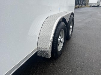 New GANS716TA2 CARGO MATE 7' X 16' ENCLOSED CARGO TRAILER W/ DOUBLE REAR DOORS & SIDE DOOR