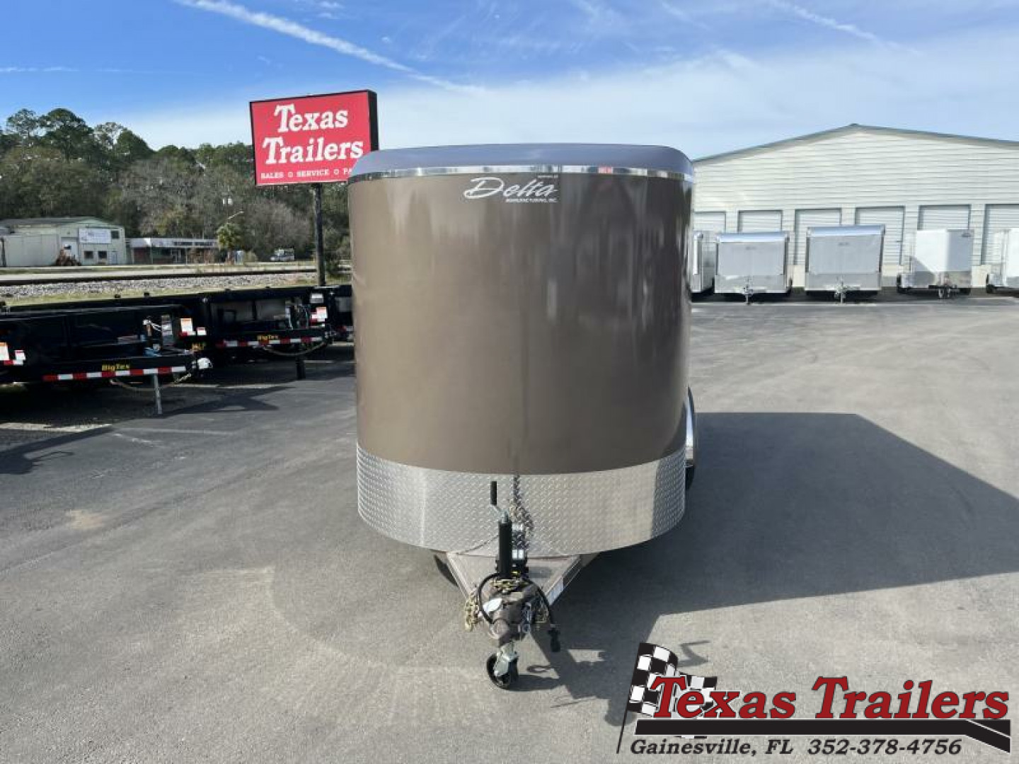 New 500ES-14 DELTA 6' X 14' X 6'6" TALL ECONOMY LIVESTOCK TRAILER