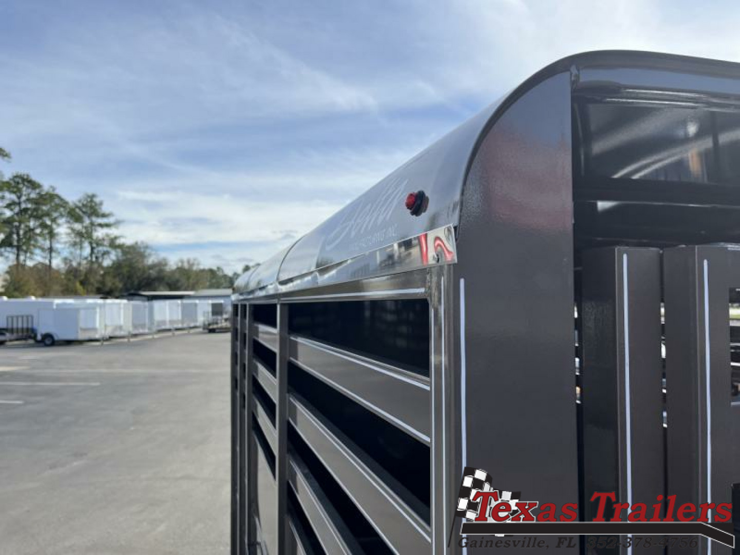 New 500ES-14 DELTA 6' X 14' X 6'6" TALL ECONOMY LIVESTOCK TRAILER