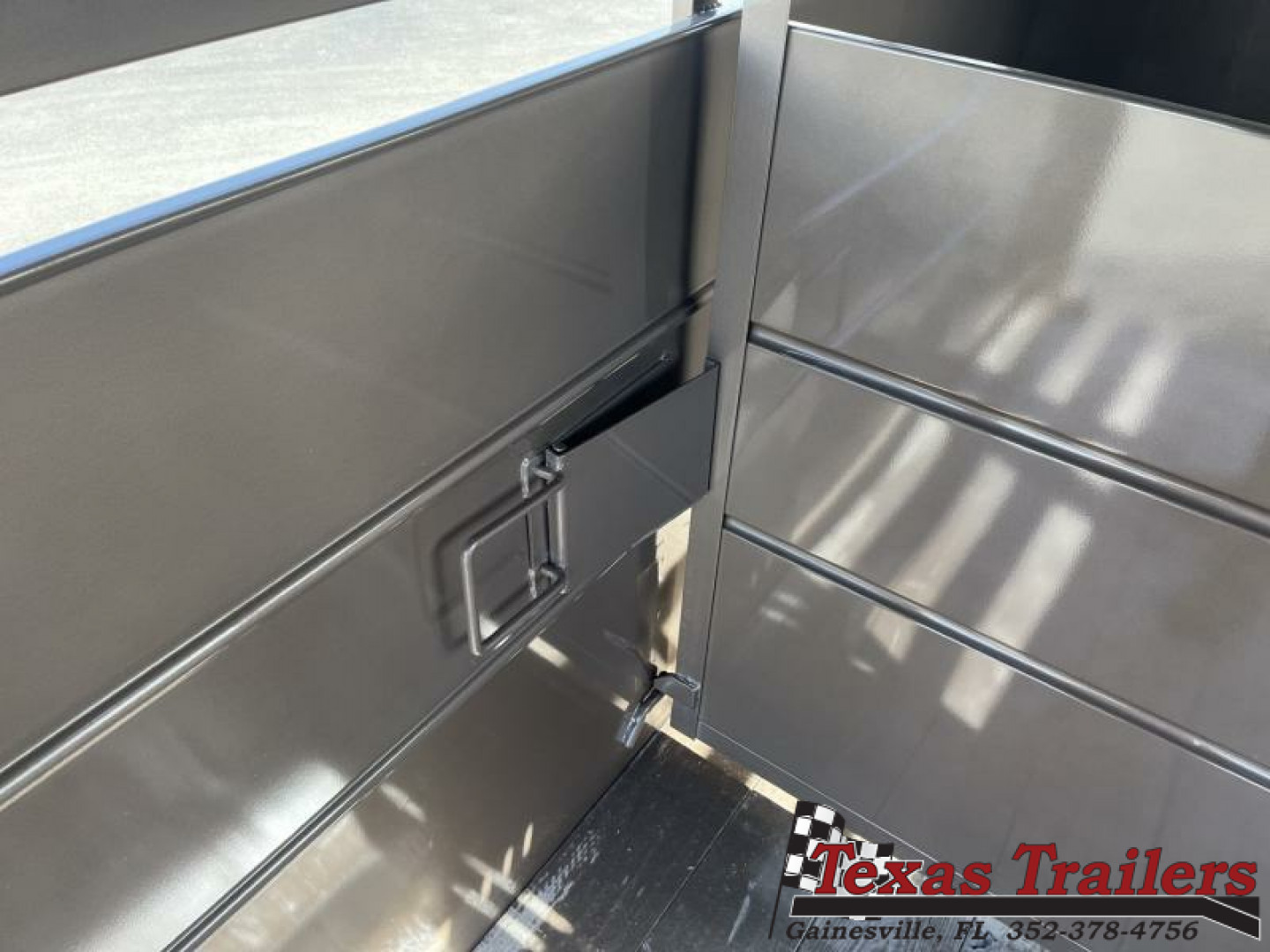 New 500ES-14 DELTA 6' X 14' X 6'6" TALL ECONOMY LIVESTOCK TRAILER