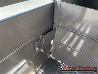 New 500ES-14 DELTA 6' X 14' X 6'6" TALL ECONOMY LIVESTOCK TRAILER