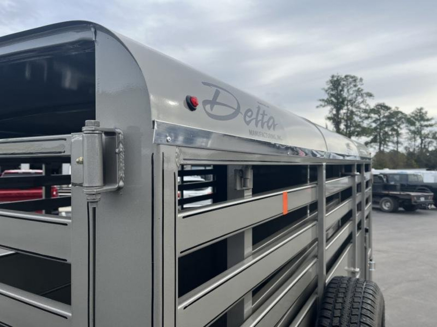 New 500ES-14 DELTA 6' X 14' X 6'6" TALL ECONOMY LIVESTOCK TRAILER