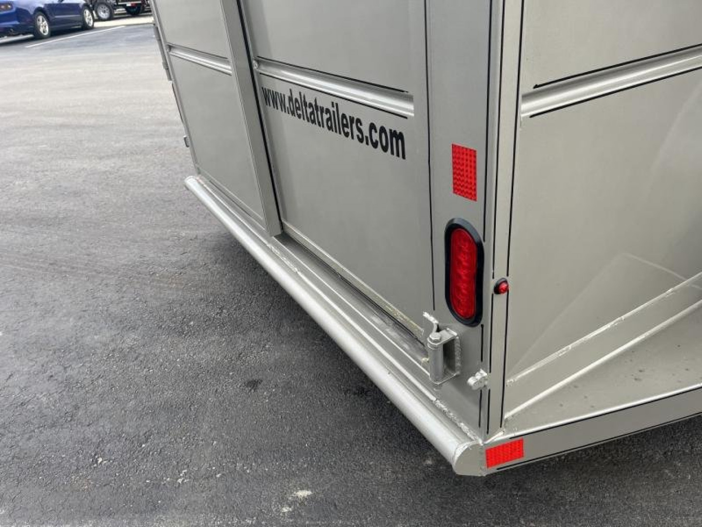 New 500ES-14 DELTA 6' X 14' X 6'6" TALL ECONOMY LIVESTOCK TRAILER