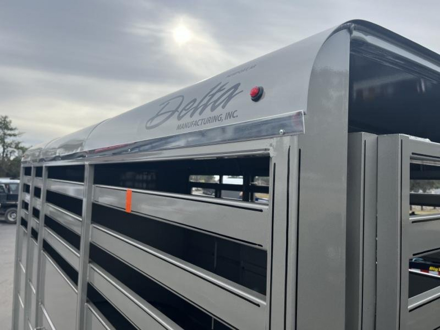 New 500ES-14 DELTA 6' X 14' X 6'6" TALL ECONOMY LIVESTOCK TRAILER