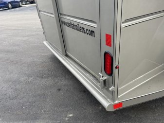 New 500ES-14 DELTA 6' X 14' X 6'6" TALL ECONOMY LIVESTOCK TRAILER