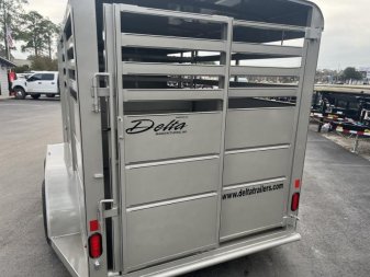 New 500ES-14 DELTA 6' X 14' X 6'6" TALL ECONOMY LIVESTOCK TRAILER