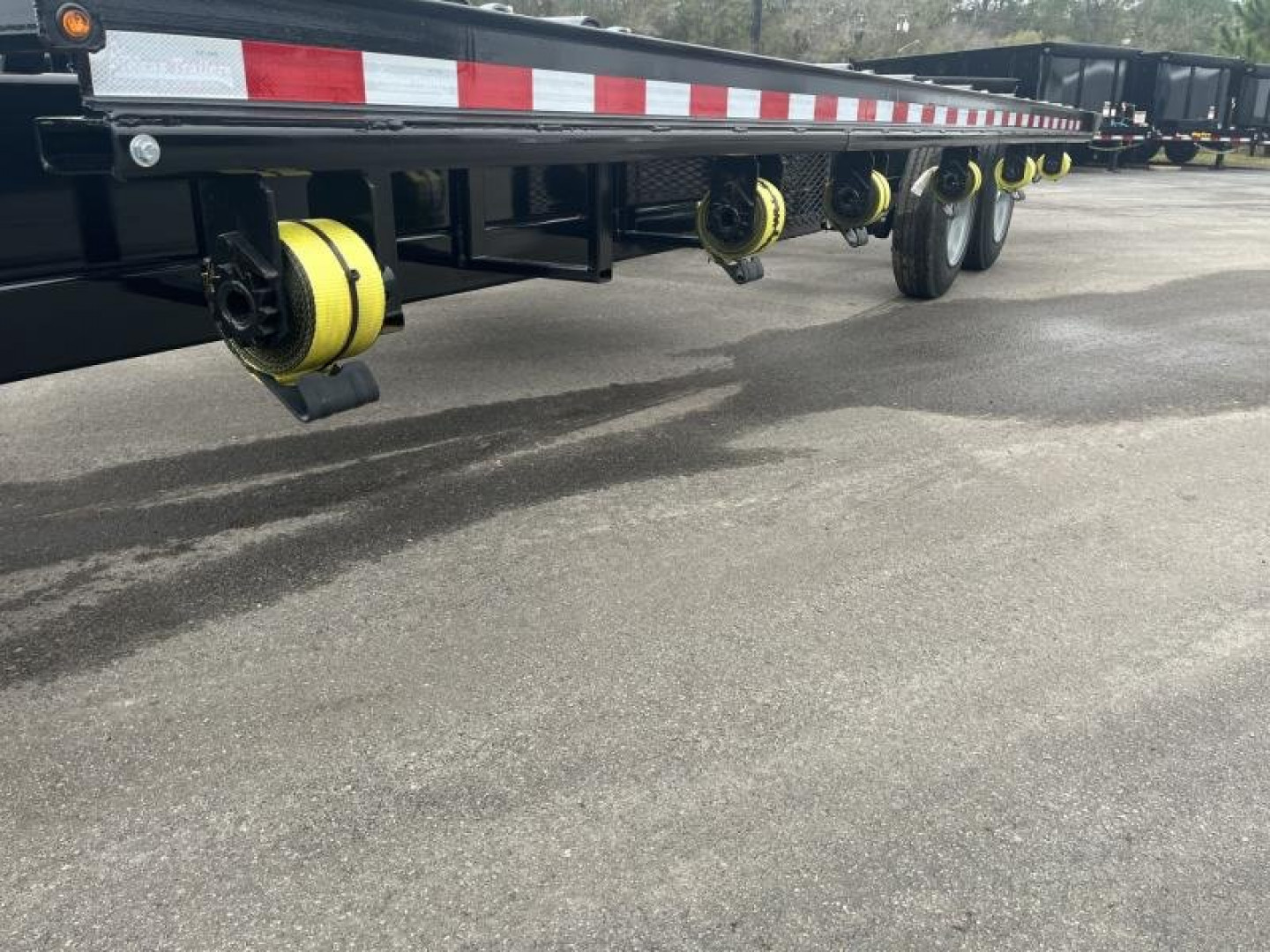 New CT2416B TEXAS TRAILERS 8.5' X 24' ROLLER TRAILER