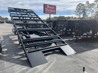 New CT2416B TEXAS TRAILERS 8.5' X 24' ROLLER TRAILER