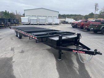 New CT2416B TEXAS TRAILERS 8.5' X 24' ROLLER TRAILER