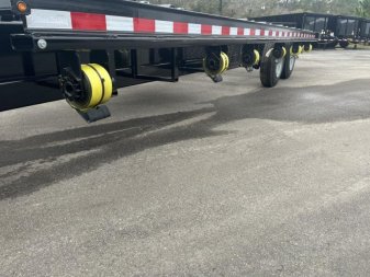 New CT2416B TEXAS TRAILERS 8.5' X 24' ROLLER TRAILER