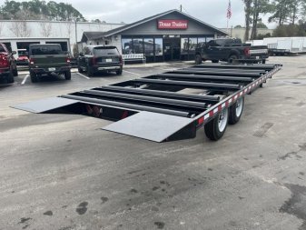 New CT2416B TEXAS TRAILERS 8.5' X 24' ROLLER TRAILER