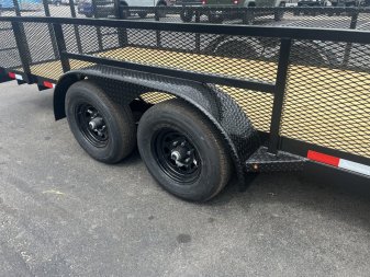 New LM62010 TEXAS TRAILERS 6'10" X 20' LAWN MAINTENANCE TRAILER