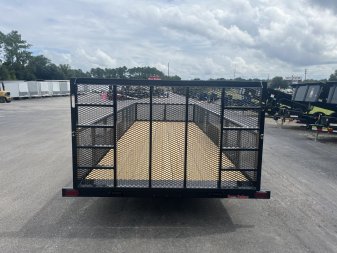 New LM62010 TEXAS TRAILERS 6'10" X 20' LAWN MAINTENANCE TRAILER