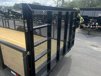 New LM62010 TEXAS TRAILERS 6'10" X 20' LAWN MAINTENANCE TRAILER