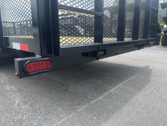 New LM62010 TEXAS TRAILERS 6'10" X 20' LAWN MAINTENANCE TRAILER