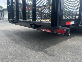 New LM62010 TEXAS TRAILERS 6'10" X 20' LAWN MAINTENANCE TRAILER