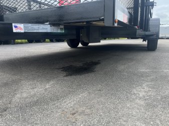 New LM62010 TEXAS TRAILERS 6'10" X 20' LAWN MAINTENANCE TRAILER