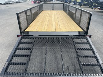 New LM62010 TEXAS TRAILERS 6'10" X 20' LAWN MAINTENANCE TRAILER