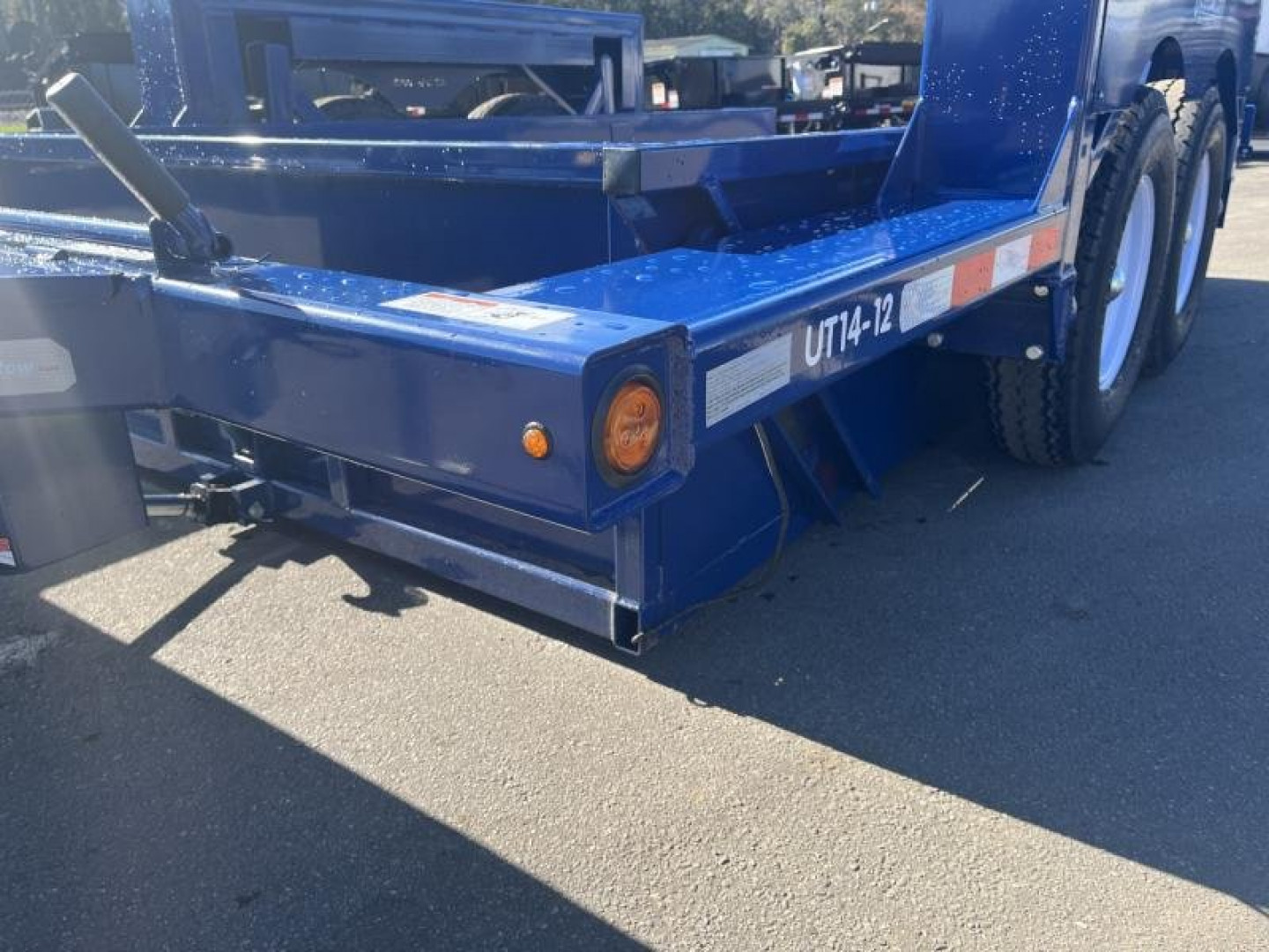 New UT14-12 AIR TOW 6'3" X 14' DROP DECK / EQUIPMENT TRAILER