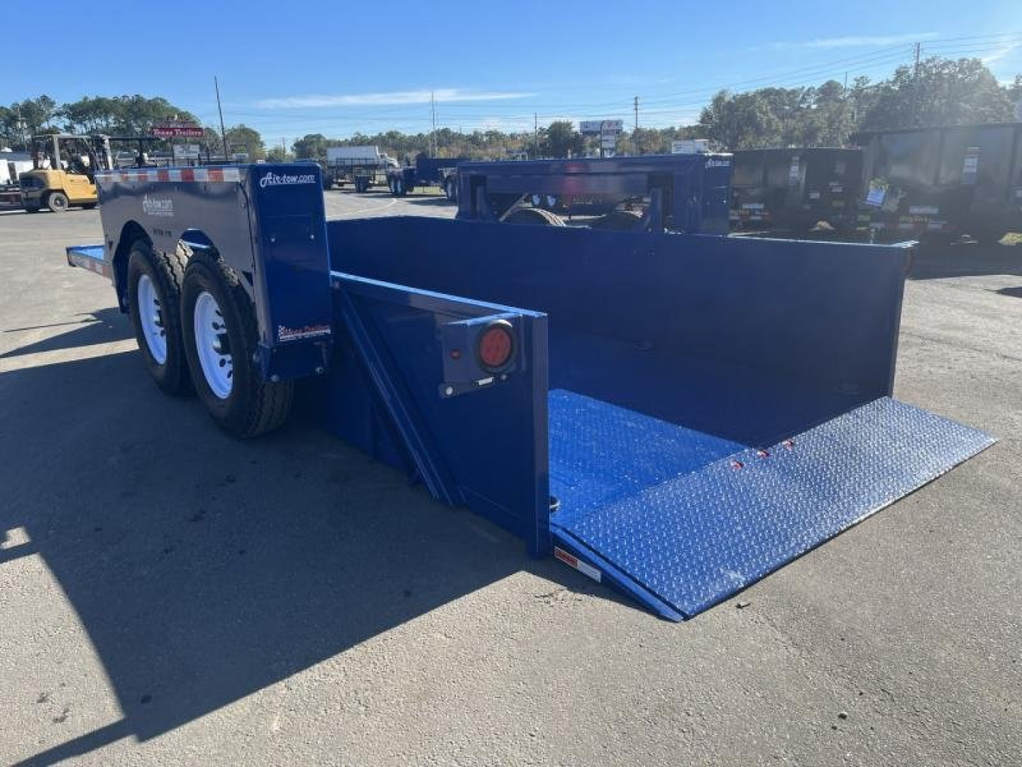 New UT14-12 AIR TOW 6'3" X 14' DROP DECK / EQUIPMENT TRAILER