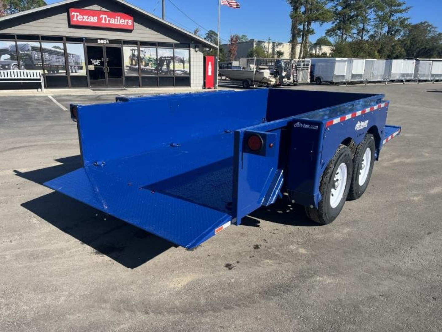 New UT14-12 AIR TOW 6'3" X 14' DROP DECK / EQUIPMENT TRAILER