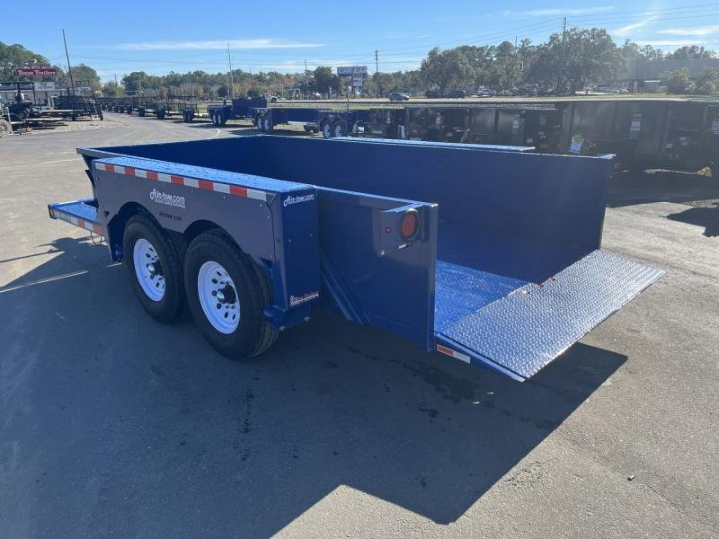 New UT14-12 AIR TOW 6'3" X 14' DROP DECK / EQUIPMENT TRAILER