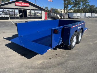 New UT14-12 AIR TOW 6'3" X 14' DROP DECK / EQUIPMENT TRAILER