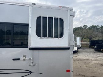 New AMB67TACK FRONTIER 6'8" X 14'8" STRAIGHT LOAD / TWO HORSE TRAILER
