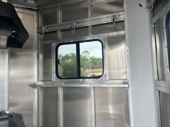 New AMB67TACK FRONTIER 6'8" X 14'8" STRAIGHT LOAD / TWO HORSE TRAILER