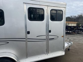 New AMB67TACK FRONTIER 6'8" X 14'8" STRAIGHT LOAD / TWO HORSE TRAILER
