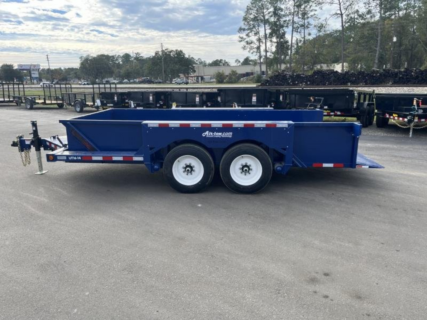 New UT16-14 AIR TOW 6'3" X 16' DROP DECK / EQUIPMENT TRAILER