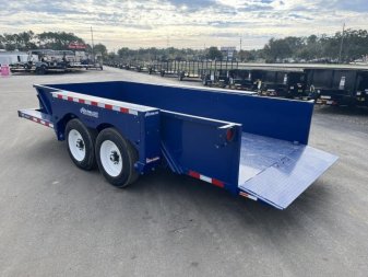 New UT16-14 AIR TOW 6'3" X 16' DROP DECK / EQUIPMENT TRAILER