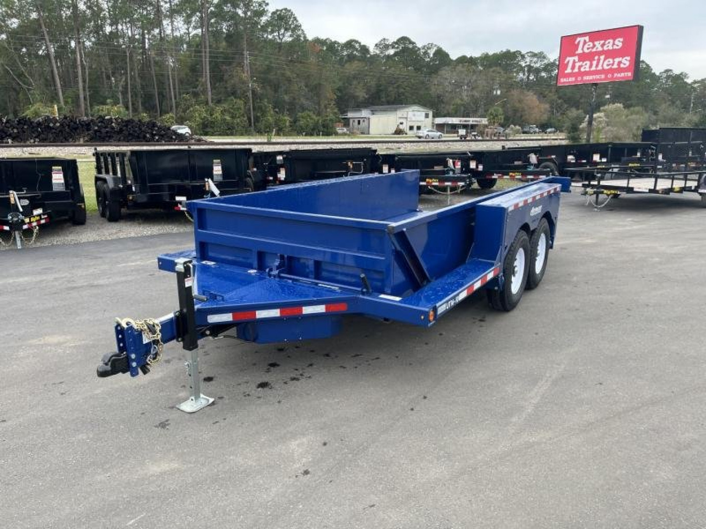 New UT16-10 AIR TOW 6'3" X 16' DROP DECK / EQUIPMENT TRAILER