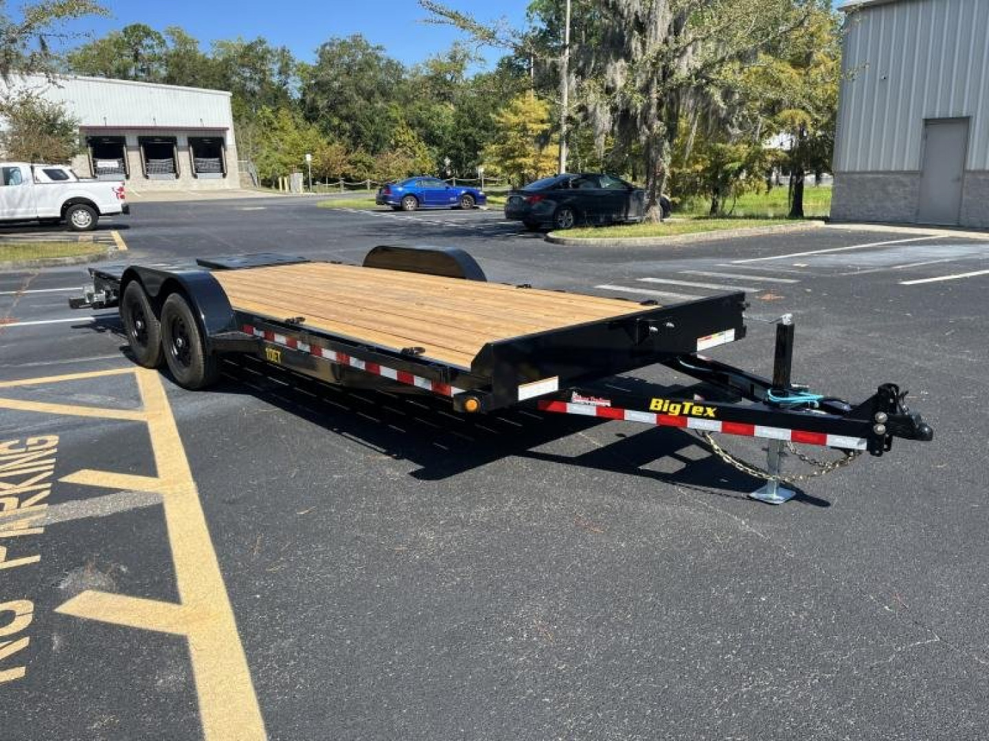 New 10ET-20BK-MR BIG TEX 7' X 20' TANDEM AXLE EQUIPMENT TRAILER W/ MEGA RAMPS