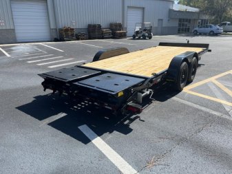 New 10ET-20BK-MR BIG TEX 7' X 20' TANDEM AXLE EQUIPMENT TRAILER W/ MEGA RAMPS