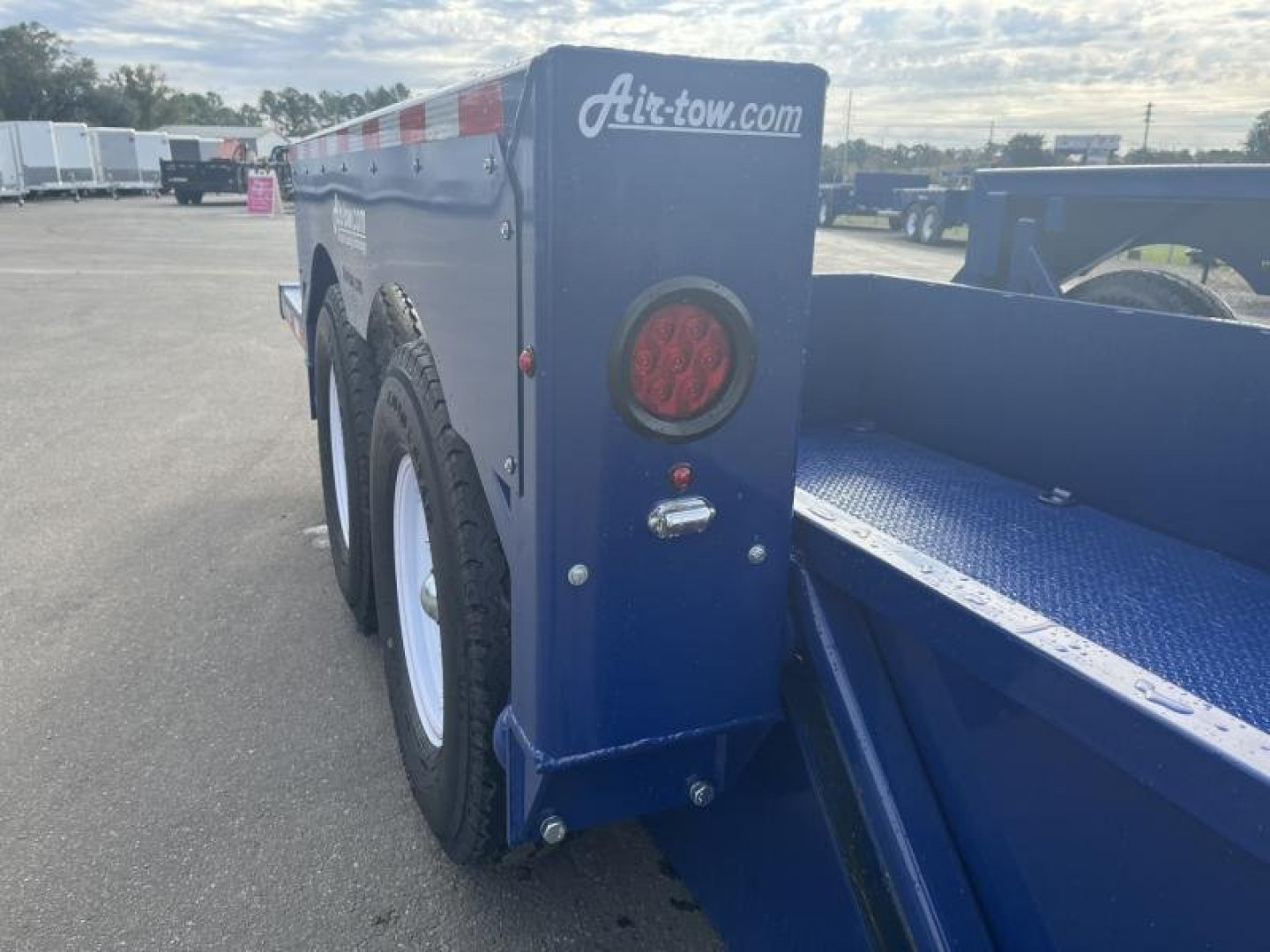 New UT12-10 AIR TOW 6'3" X 12' DROP DECK / EQUIPMENT TRAILER