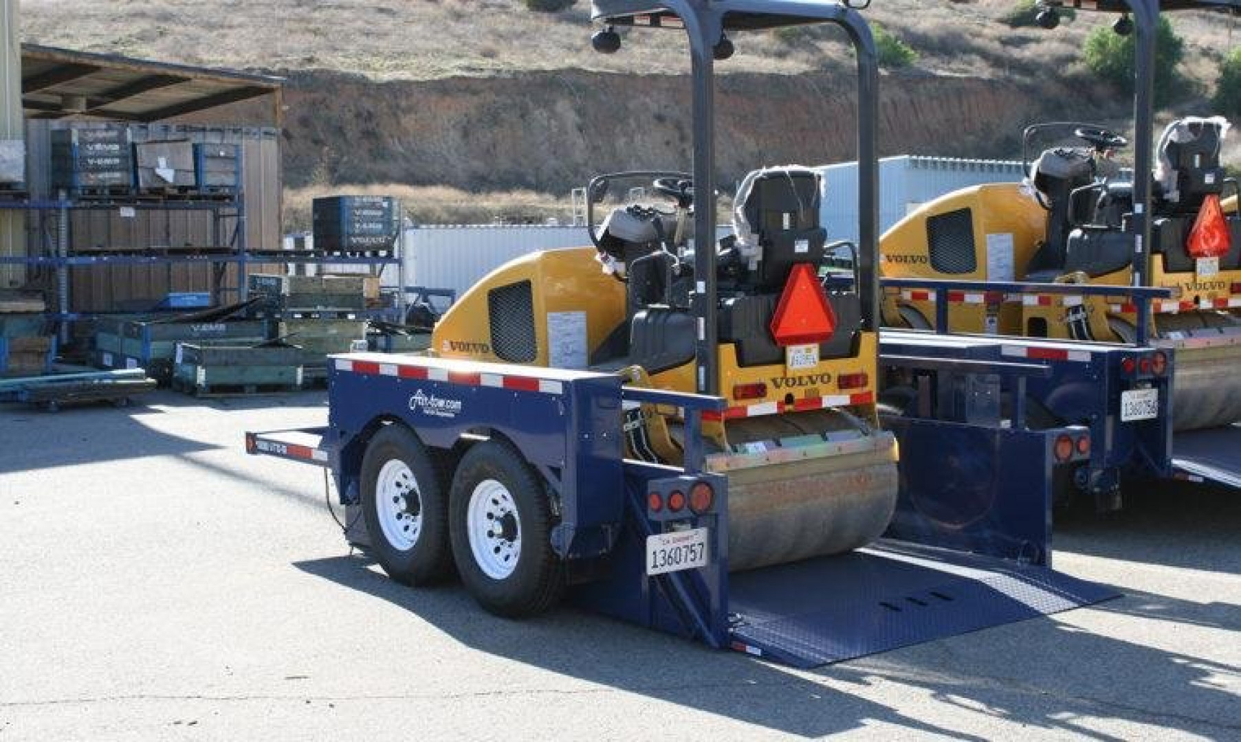 New UT12-10 AIR TOW 6'3" X 12' DROP DECK / EQUIPMENT TRAILER