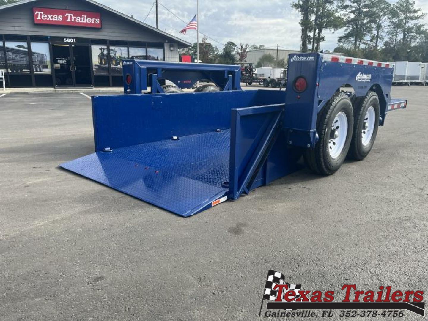 New UT12-10 AIR TOW 6'3" X 12' DROP DECK / EQUIPMENT TRAILER