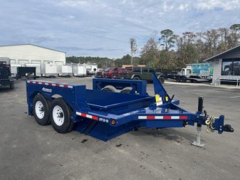 New UT12-10 AIR TOW 6'3" X 12' DROP DECK / EQUIPMENT TRAILER