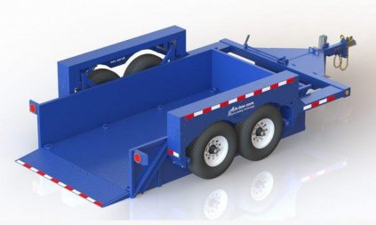 New UT12-10 AIR TOW 6'3" X 12' DROP DECK / EQUIPMENT TRAILER