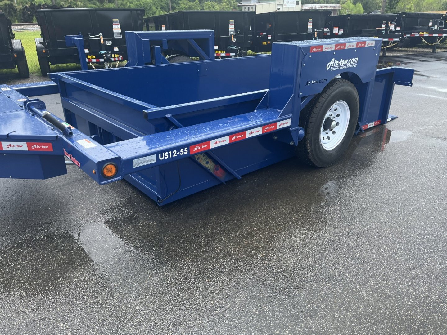 New US12-55 AIR TOW 6'3" X 12' DROP DECK / EQUIPMENT TRAILER