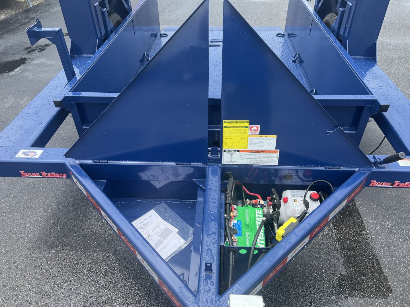 New US12-55 AIR TOW 6'3" X 12' DROP DECK / EQUIPMENT TRAILER