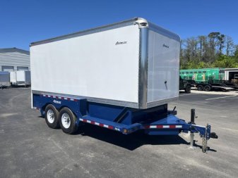 New E16-XL AIR TOW 6'3" X 16' DROP DECK / ENCLOSED CARGO TRAILER