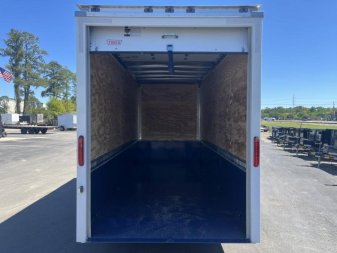 New E16-XL AIR TOW 6'3" X 16' DROP DECK / ENCLOSED CARGO TRAILER