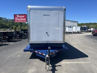 New E16-XL AIR TOW 6'3" X 16' DROP DECK / ENCLOSED CARGO TRAILER