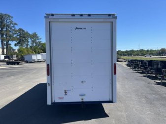 New E16-XL AIR TOW 6'3" X 16' DROP DECK / ENCLOSED CARGO TRAILER